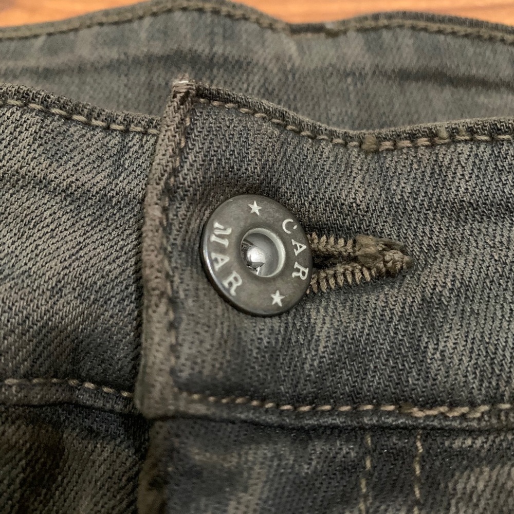 Carmar Olive Green Skinny Jeans size 26 - Picture 6 of 9